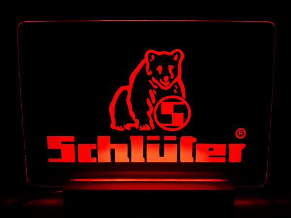Schlüter Bär LED Schild